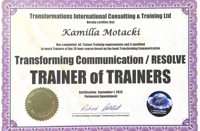 Trainer Of Trainer TC